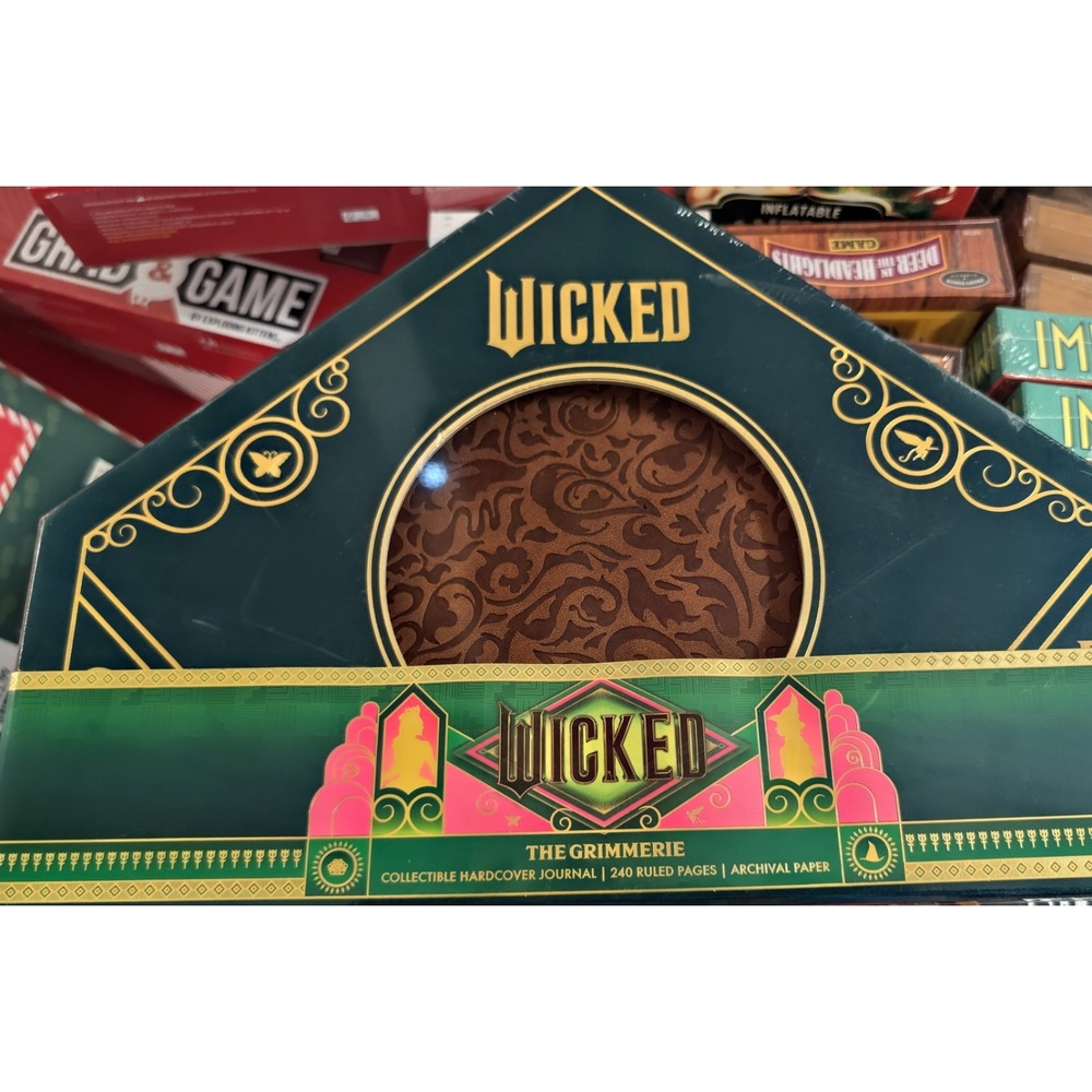 Wicked: The Grimmerie‎ Collectible Journal Hardcover Prop Replica NIB | Sealed